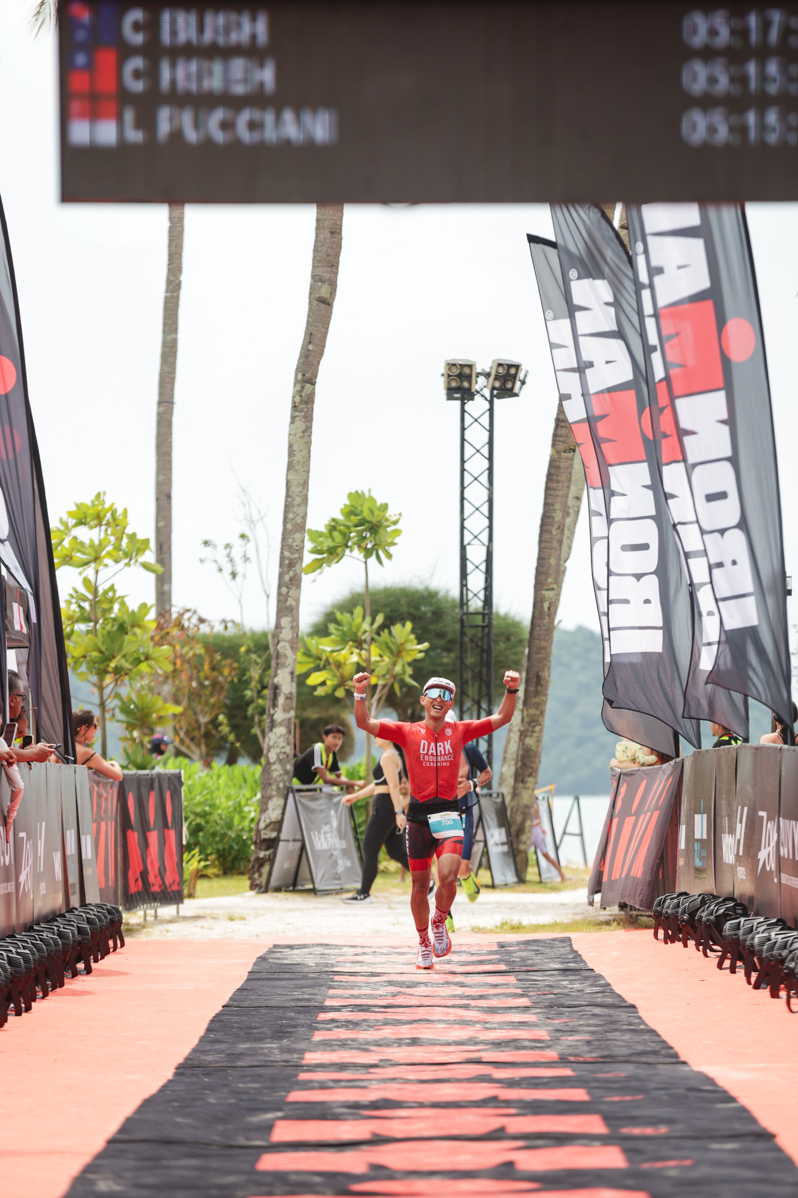 IRONMAN 70.3 Langkawi 2025 — Finish line